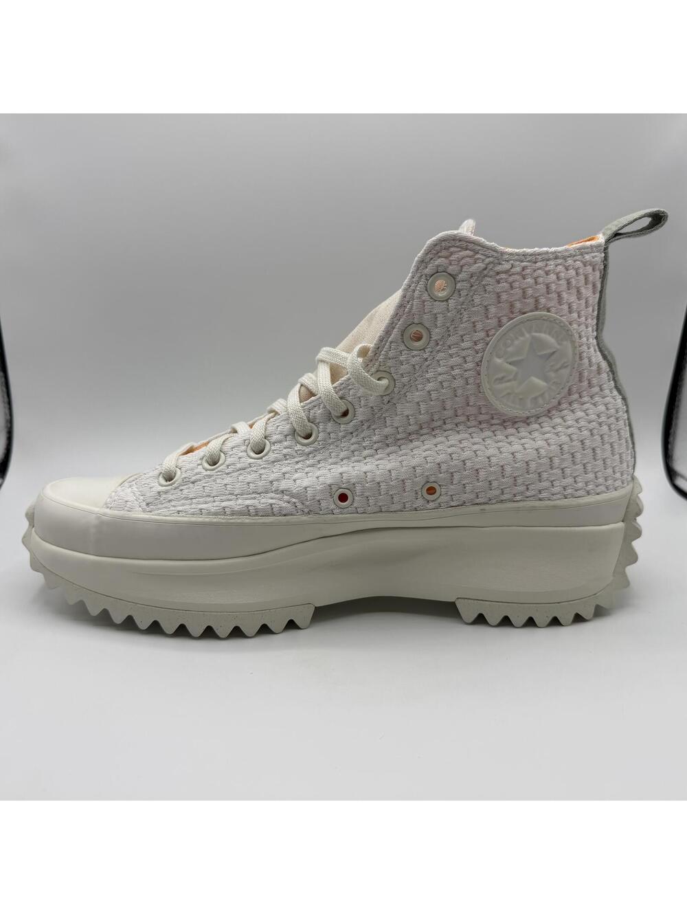 Converse Run Star Hike Peach Dream Orange Haven Egret A03838C Women 11.5 Men 10 - Picture 7 of 14